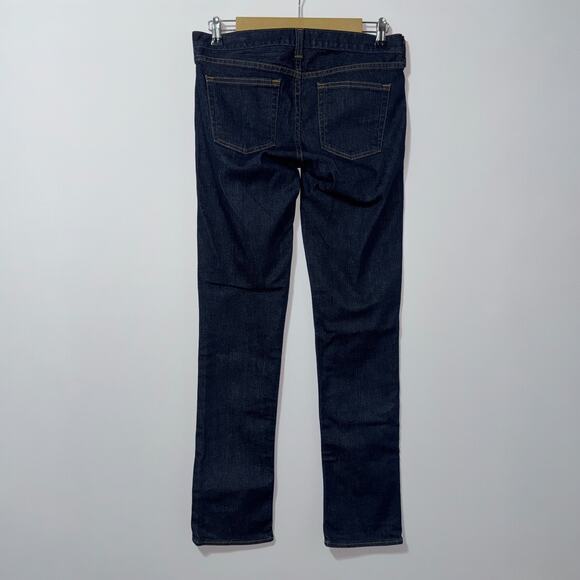 J.Crew Matchstick Slim Straight Jeans Dark Wash Size 26S - Picture 2 of 9